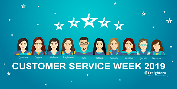 Freightera Customer Service Week 2019